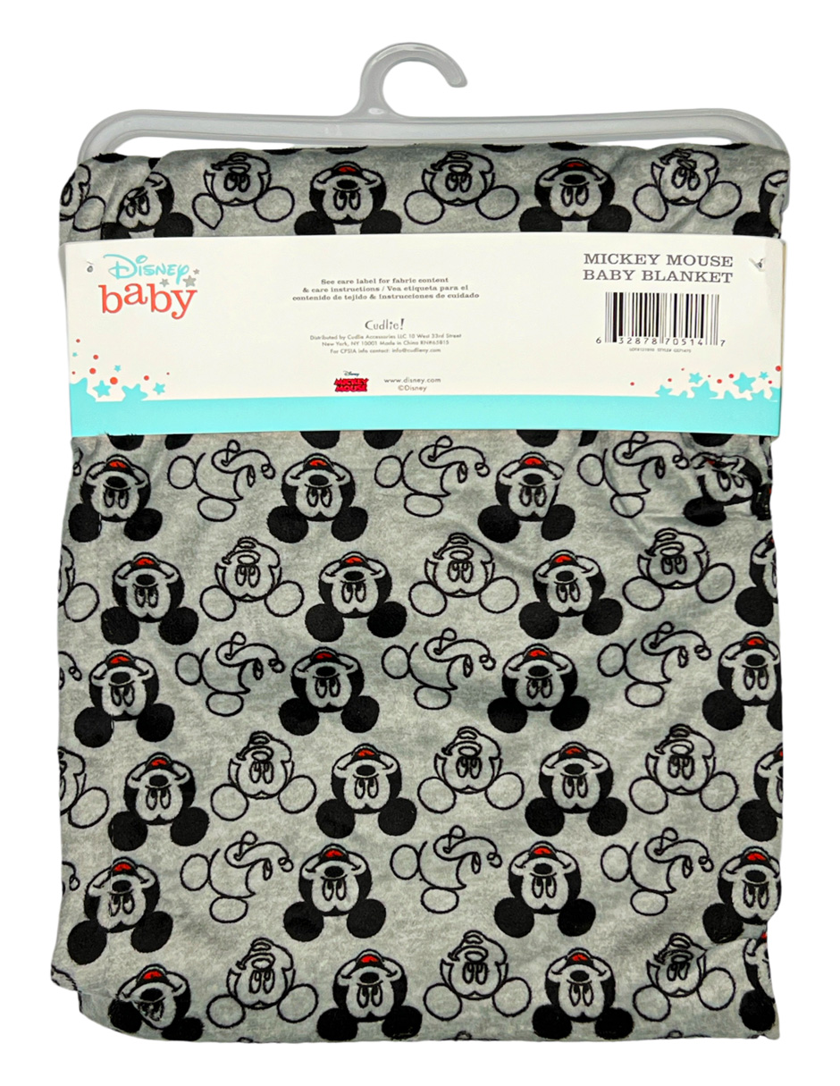Cobija Polar Para Bebe De Mickey O Minnie Mouse