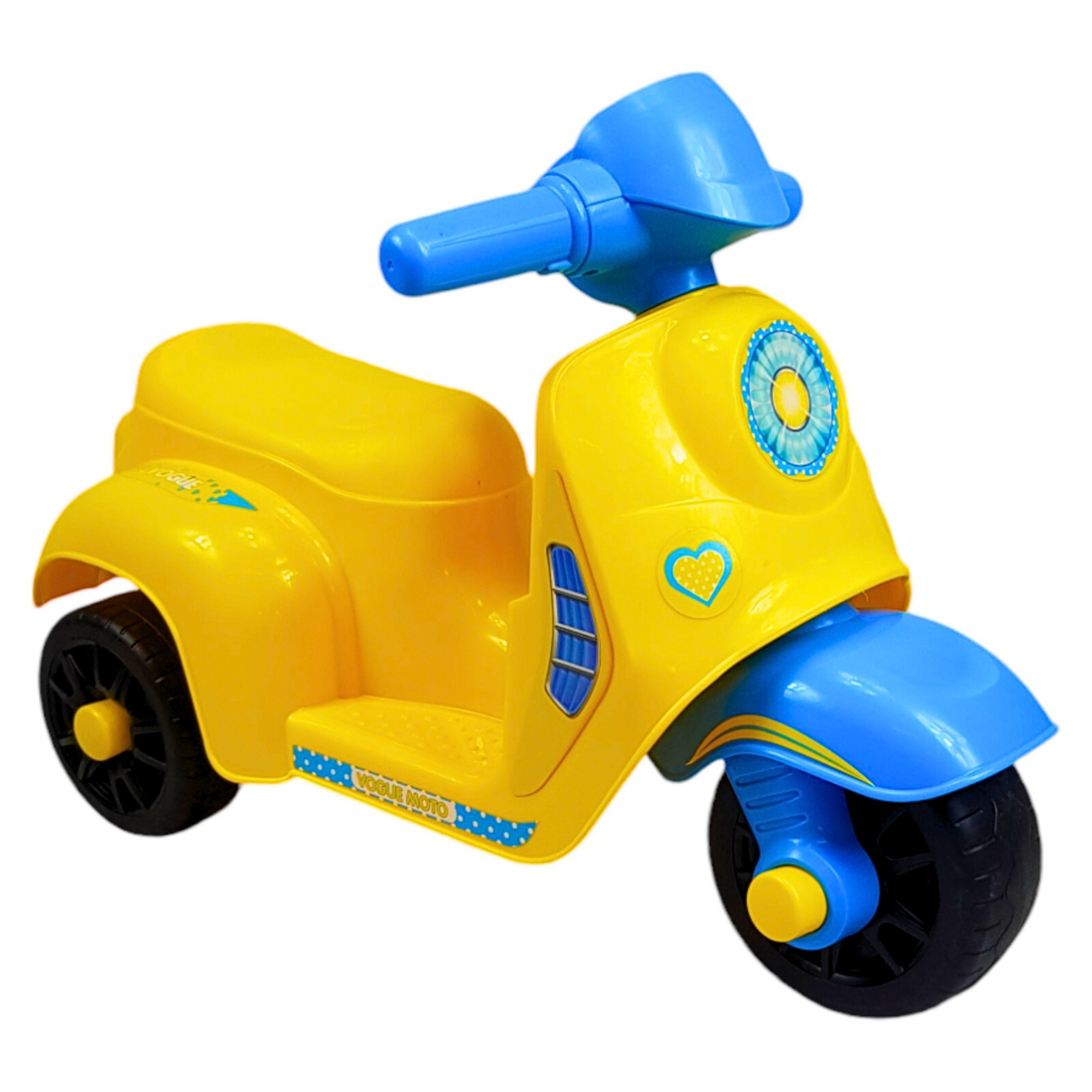 Montable Correpasillos para Niños Juguete de Equilibrio Moto - Amarillo