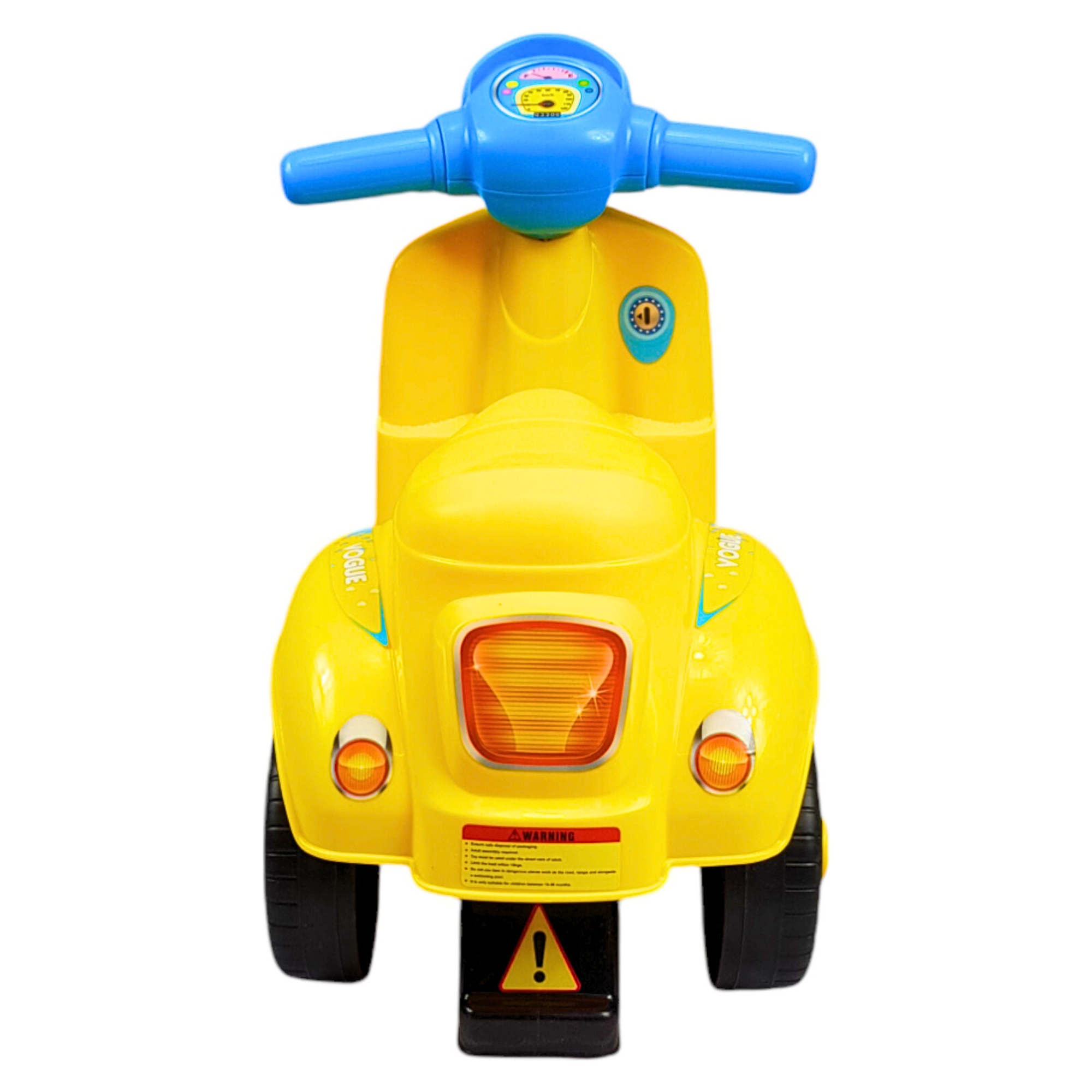 Montable Correpasillos para Niños Juguete de Equilibrio Moto - Amarillo