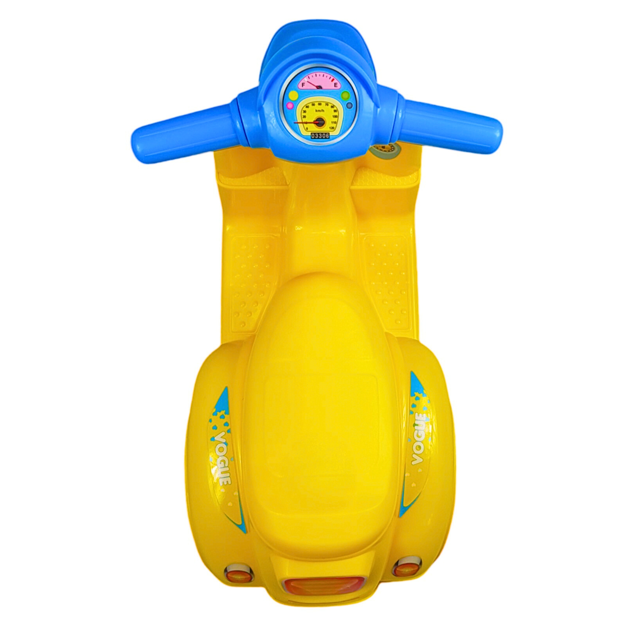 Montable Correpasillos para Niños Juguete de Equilibrio Moto - Amarillo