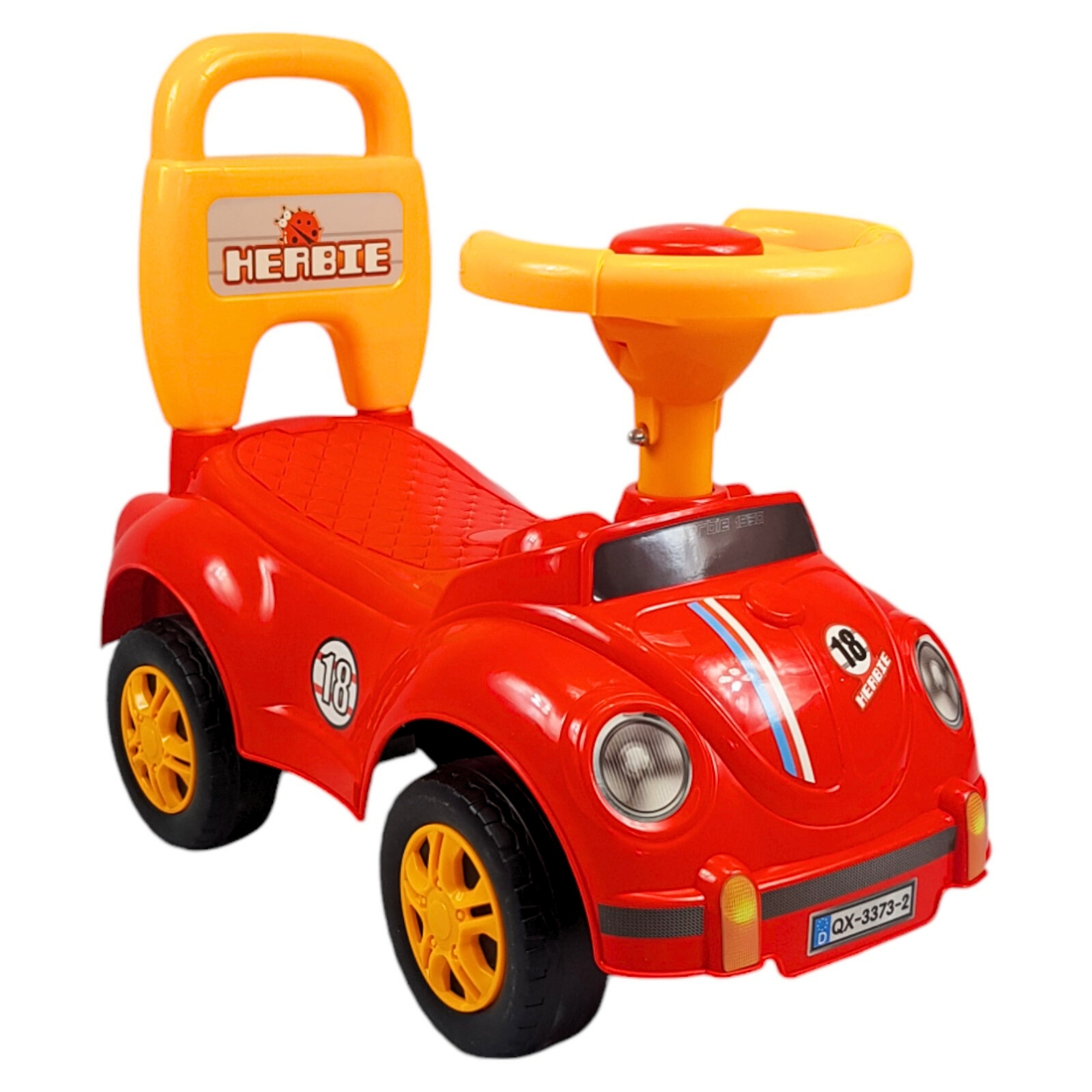 Montable para Niños Vocho Carrito Correpasillos de 51 cm - Rojo