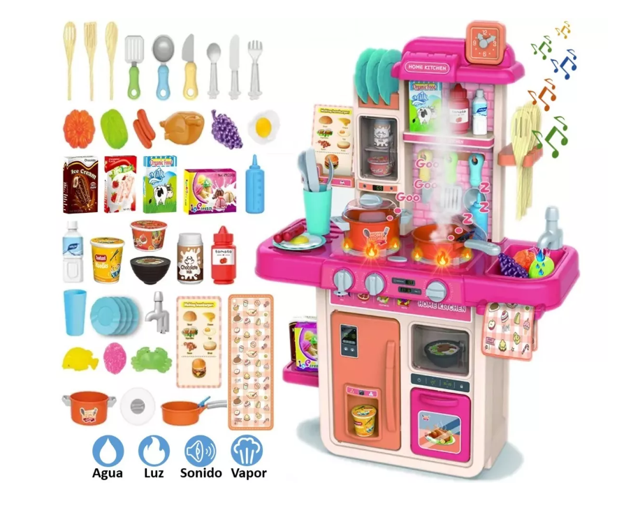 Cocina De Juguete Cocinita Chef Infantil Desarrollo Niñas T