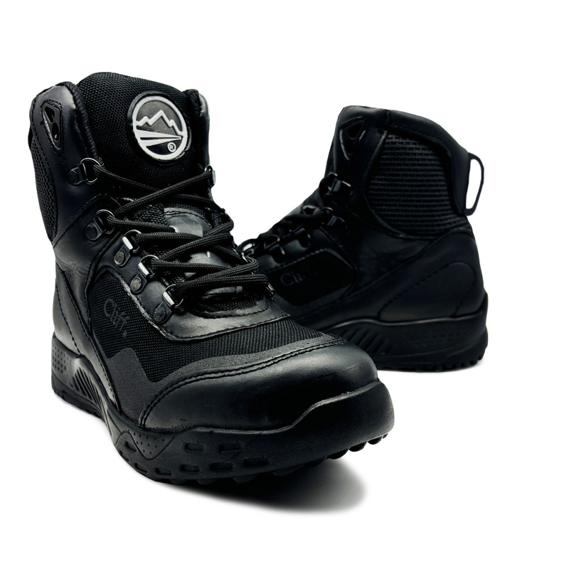 Botas Tácticas Industriales Cliff 3700 Negro Hombre Mujer