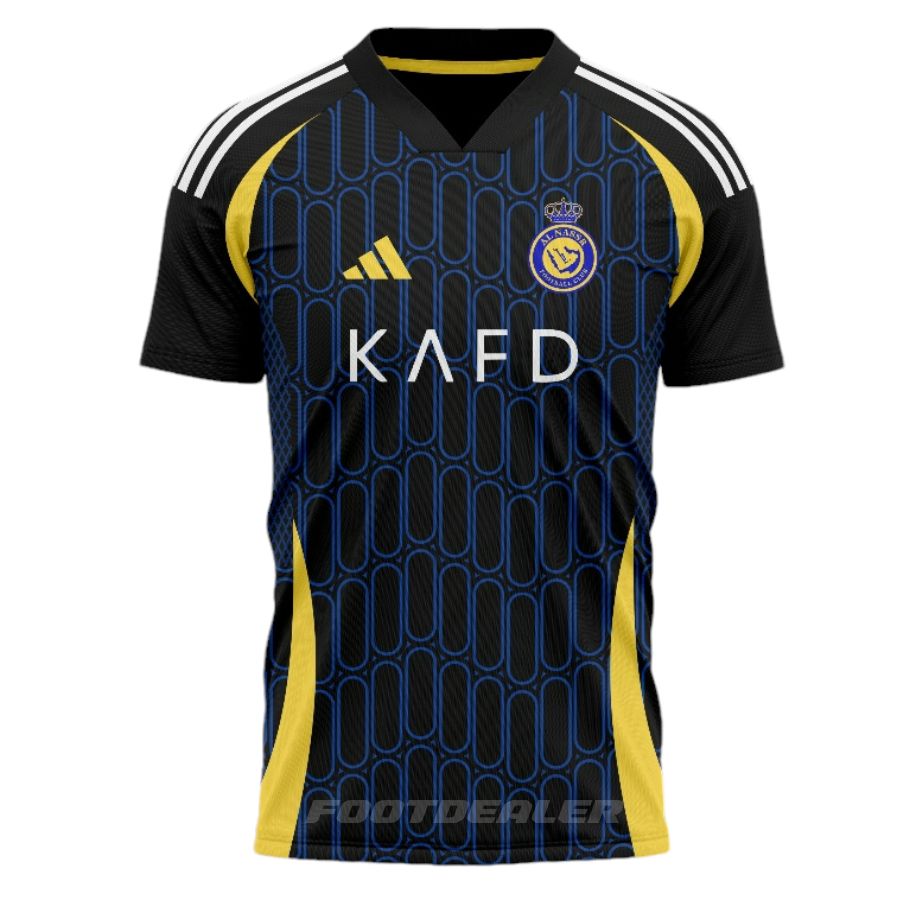 Nuevo! Jersey Al Nassr Arabia 2024/2025 Visita Azul Marino  Talla L