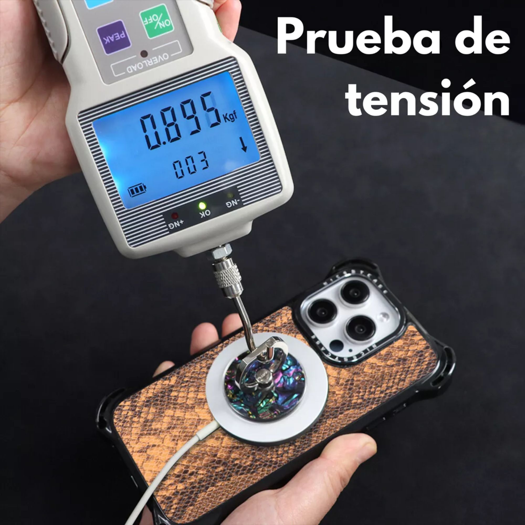 Funda Uso Rudo Para iPhone Magsafe Ultra Bounce Animal Print Protector Compatible con iPhone 13 Pro Max / Estilo Boa