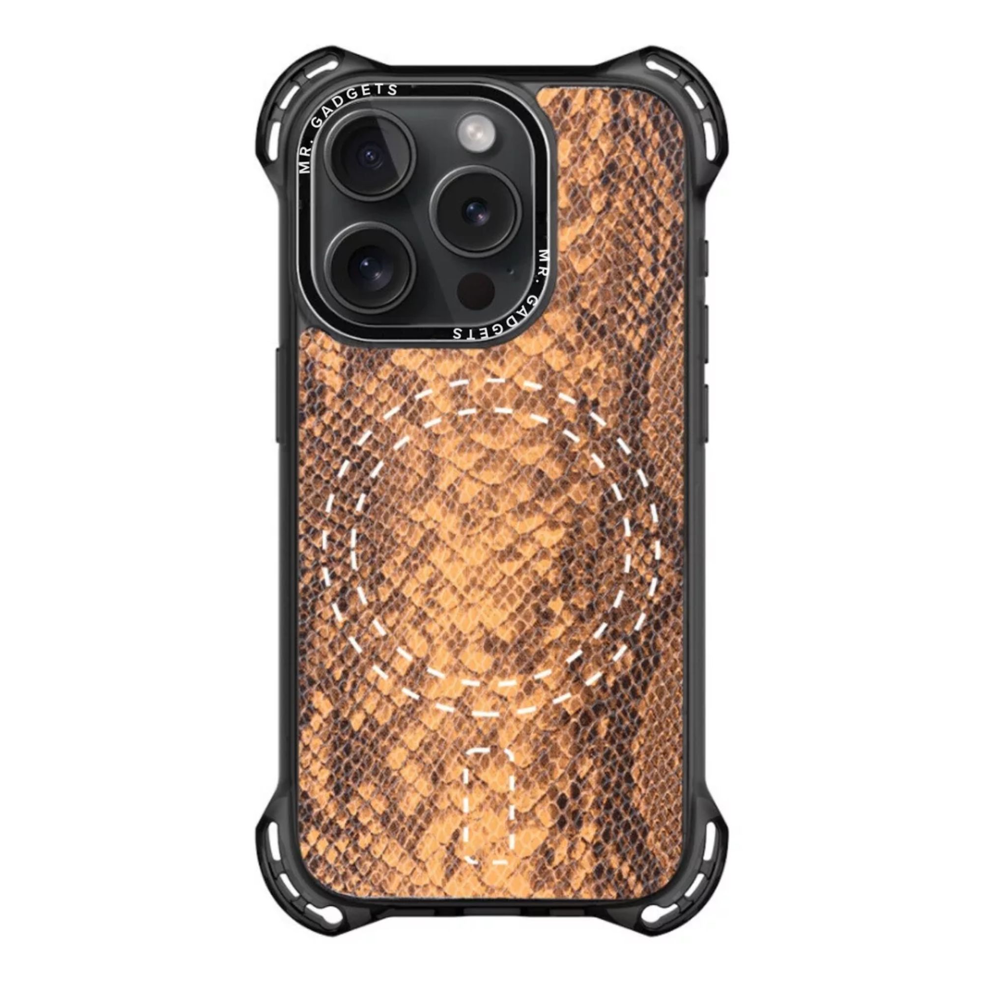 Funda Uso Rudo Para iPhone Magsafe Ultra Bounce Animal Print Protector Compatible con iPhone 13 Pro Max / Estilo Boa