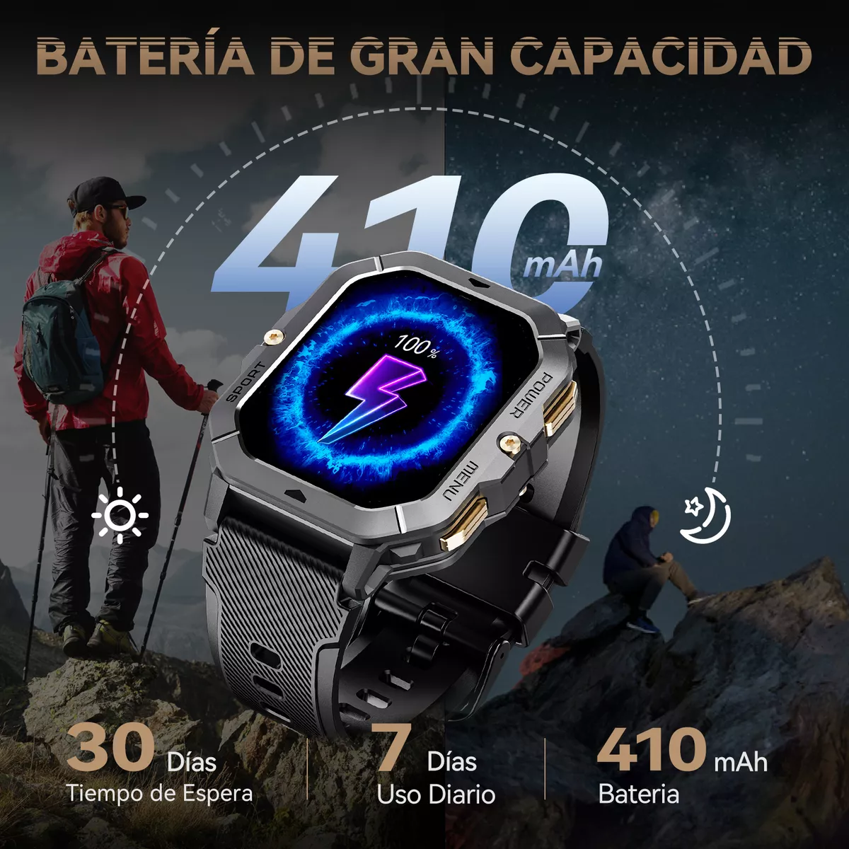 Reloj Inteligente Cubot Smartwatch C28 Resistente Al Agua
