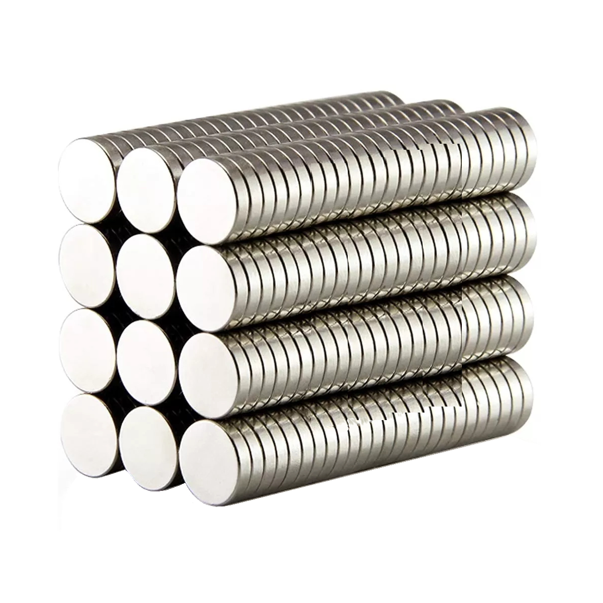 100 Imanes De Neodimio Magneto Circular Potente 10mm X 3mm