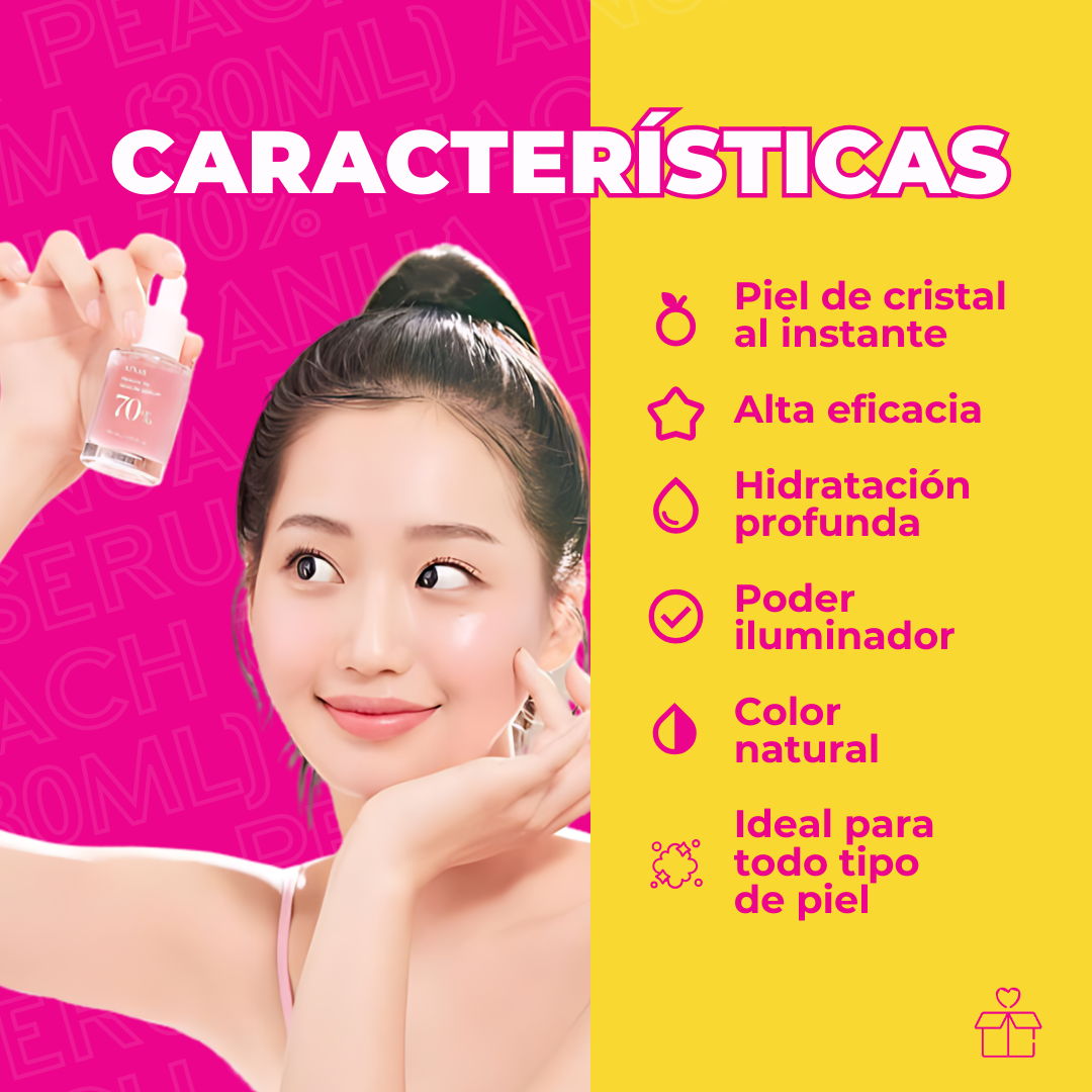 Anua Peach 70% Serum Tratamiento De Hiperpigmentación
