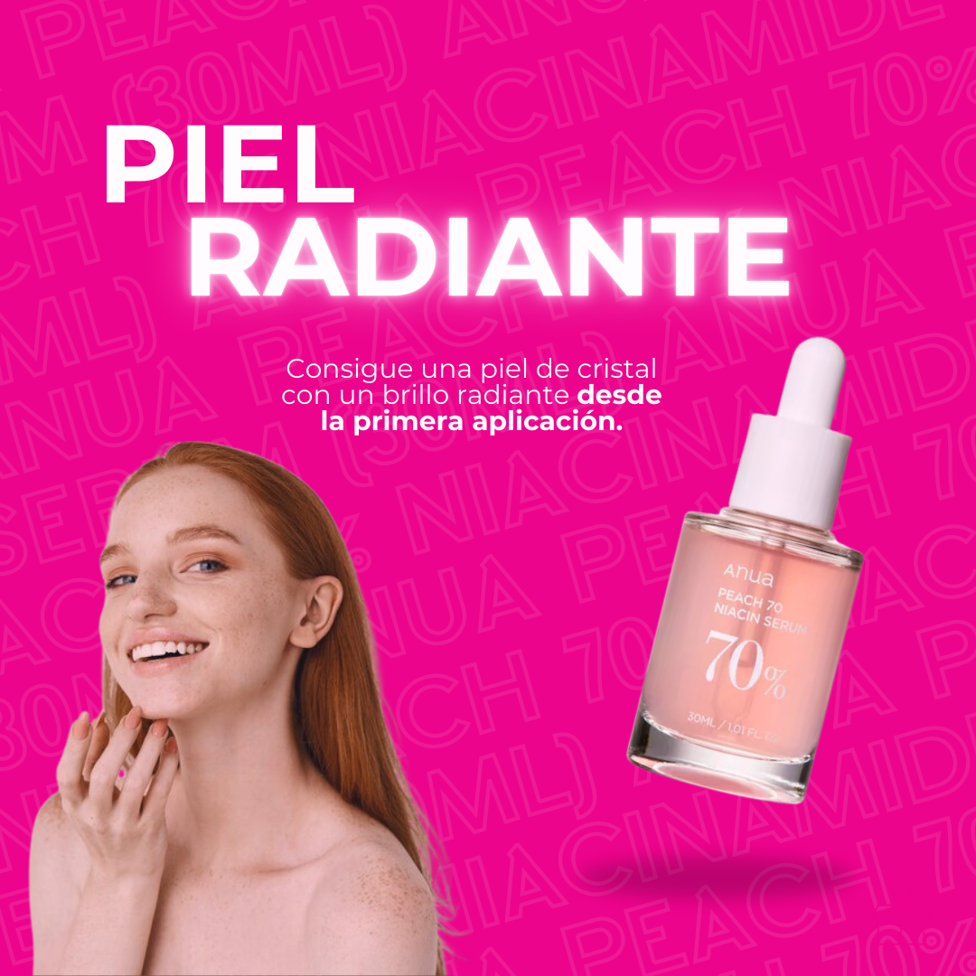 Anua Peach 70% Serum Tratamiento De Hiperpigmentación