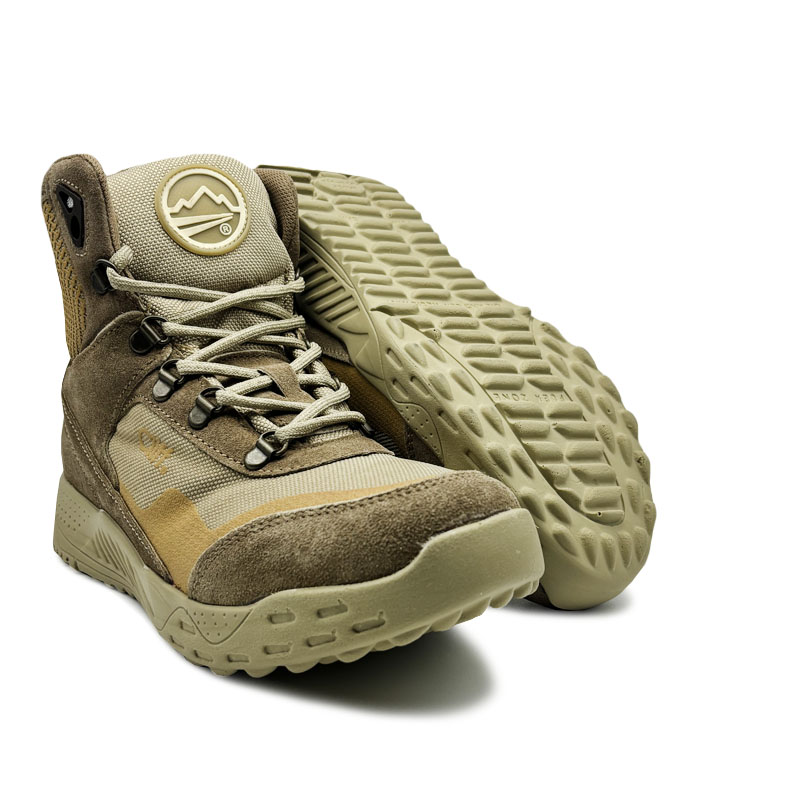 Botas Industriales Cliff 3700 Arena Hombre Mujer Trabajo Tácticas