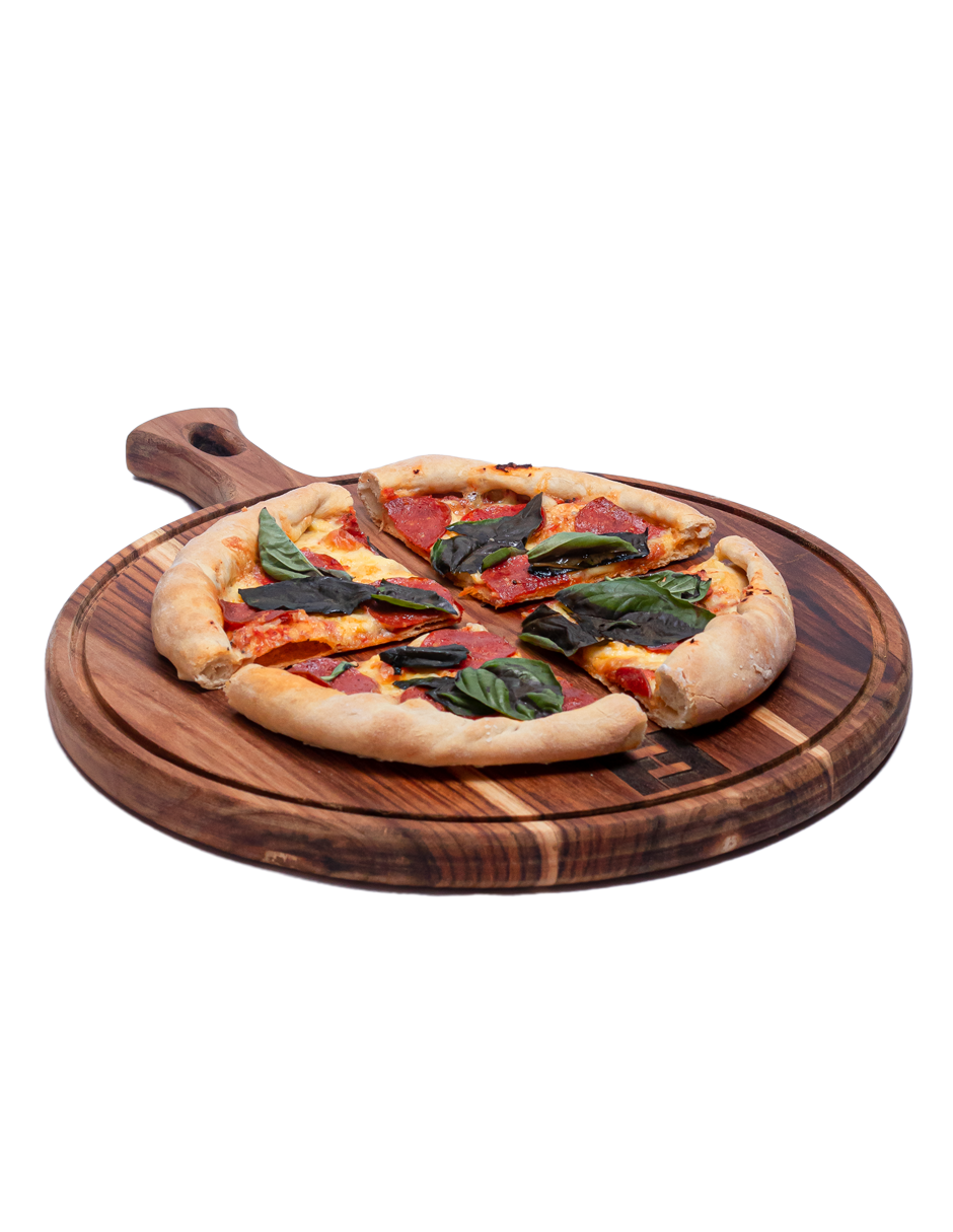 Tabla de Picar Artesanal de Madera de Teca Modelo ROMA