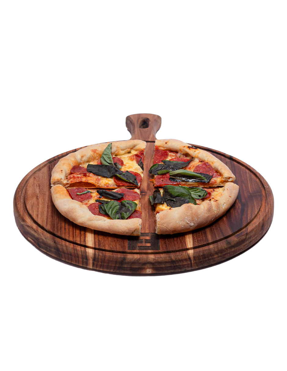 Tabla de Picar Artesanal de Madera de Teca Modelo ROMA