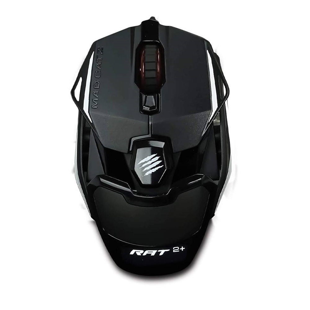 Mouse Gamer Mad Catz Óptico R.A.T. 2+, Alámbrico, USB A, 5.000DPI, Negro