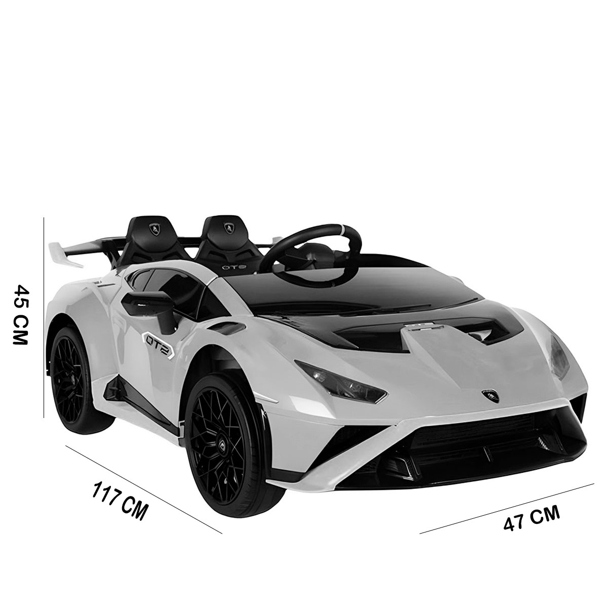 Carro Montable Electrico 12 V Lamborghini Huracan STO Azul