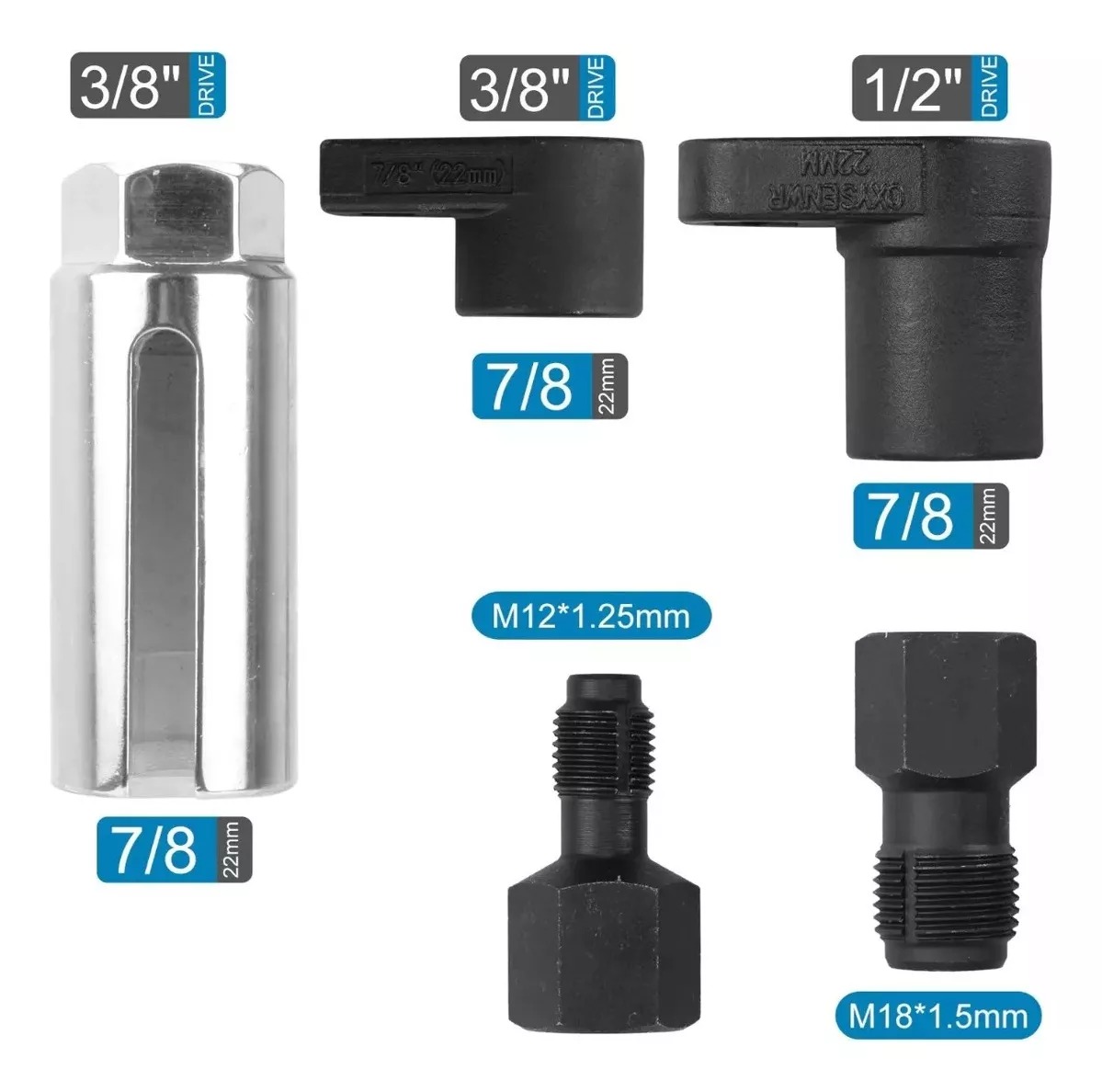 Kit Dados Para Sensores De Oxígeno Automotriz Universal 5 Pc