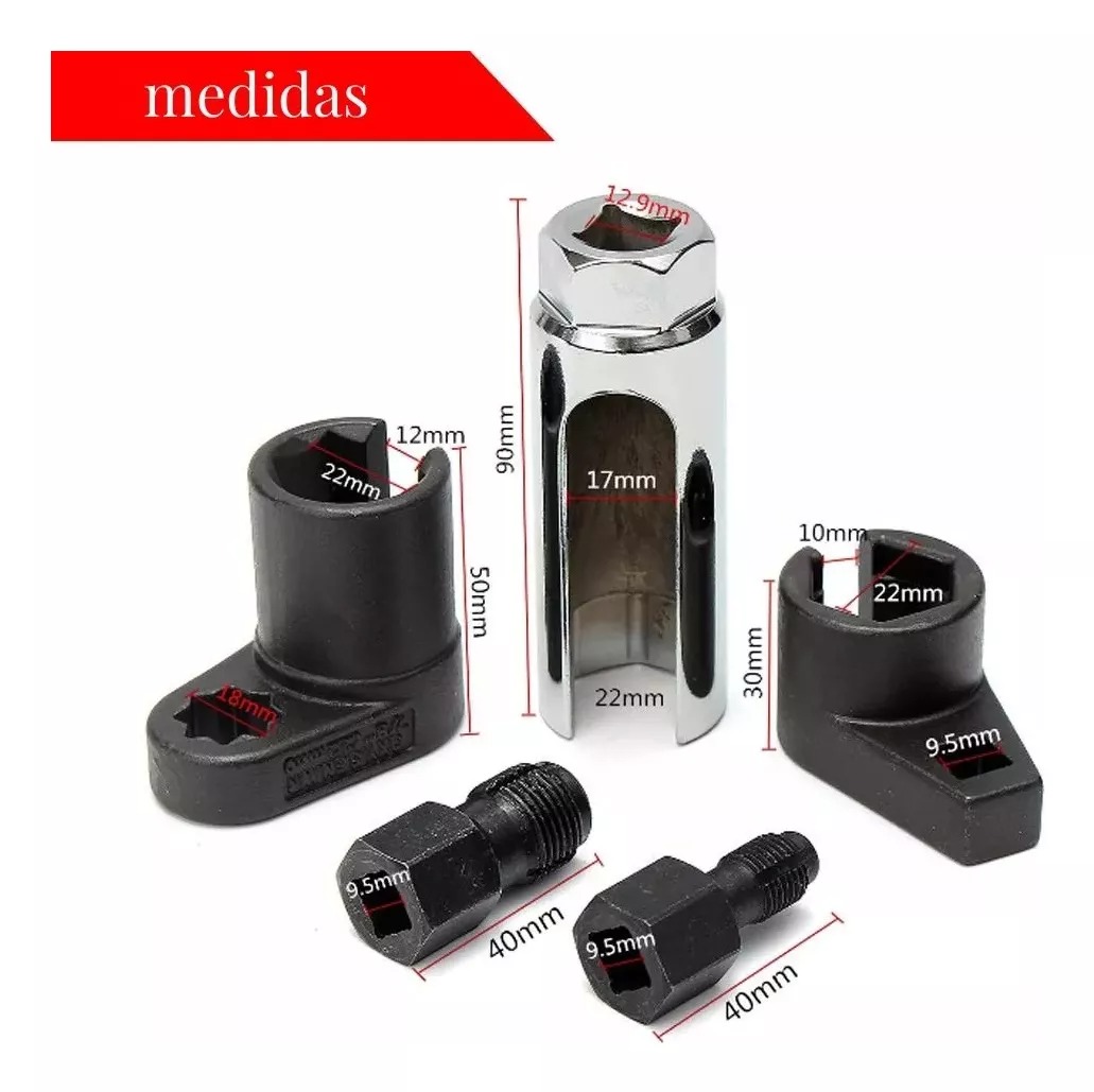Kit Dados Para Sensores De Oxígeno Automotriz Universal 5 Pc
