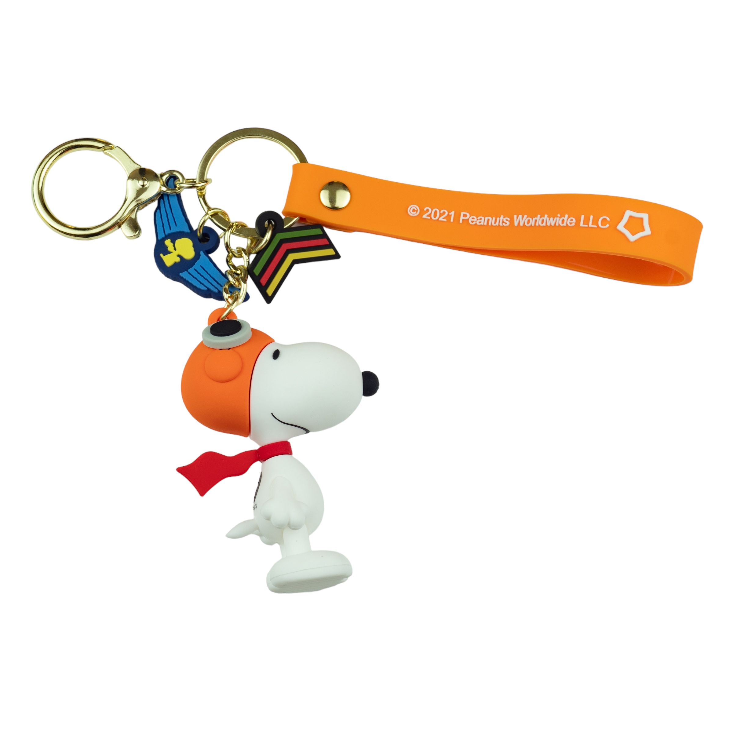 Llavero Snoopy Piloto Alas.