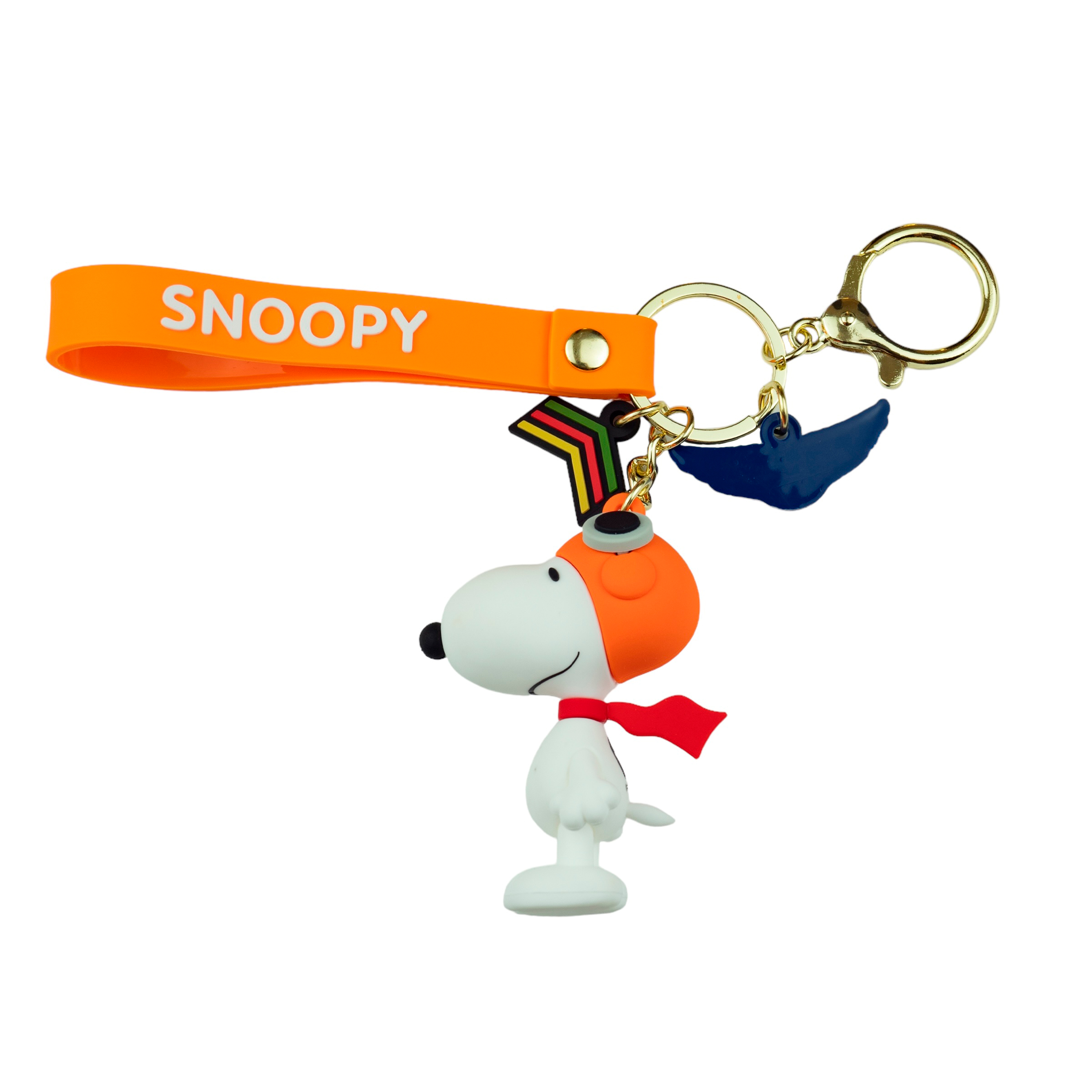 Llavero Snoopy Piloto Alas.