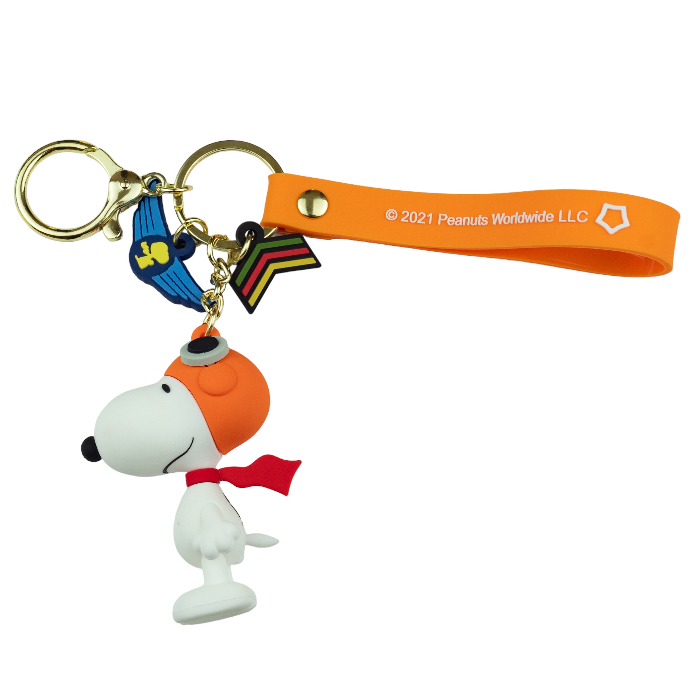 Llavero Snoopy Piloto Alas.