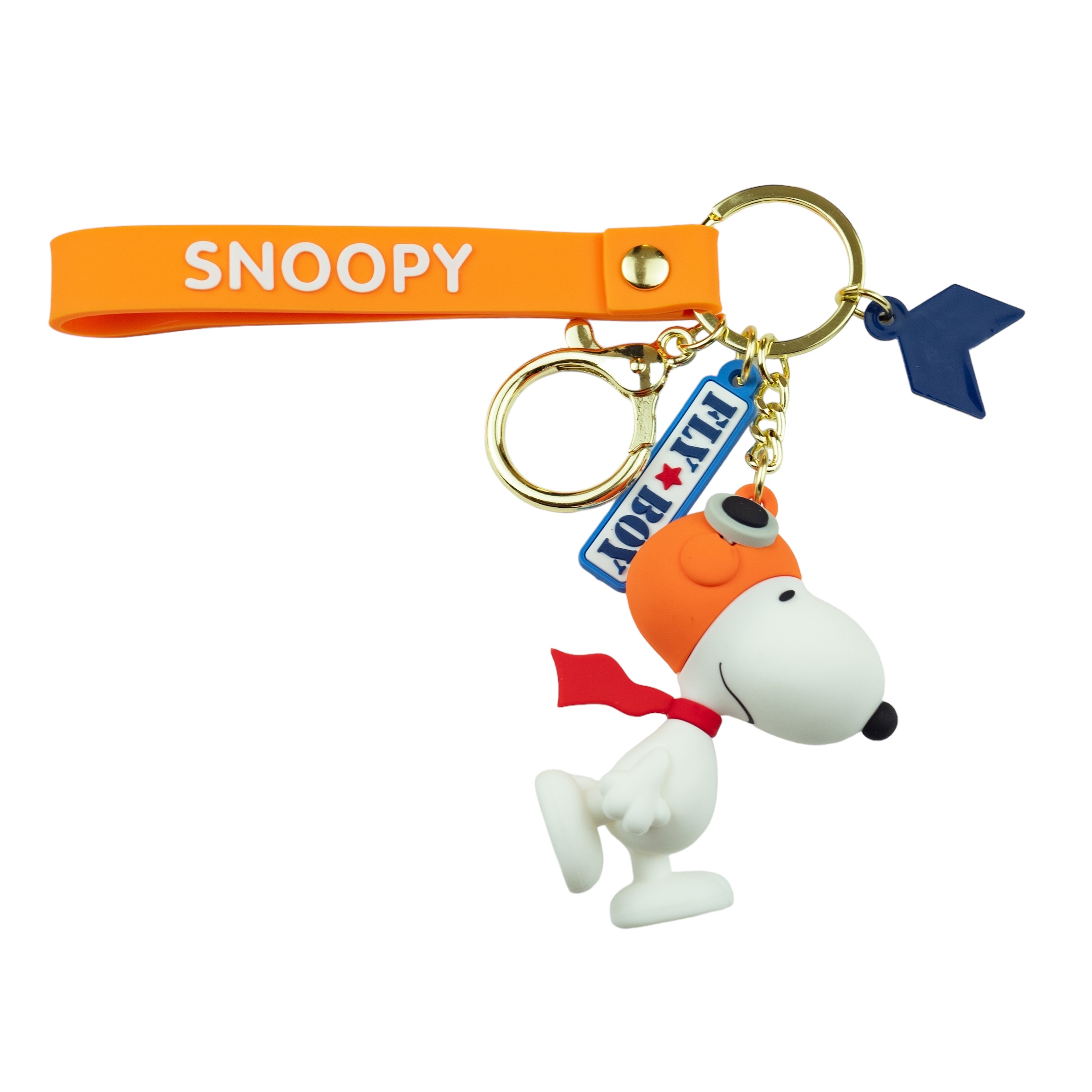 Llavero Snoopy Piloto Fly Boy