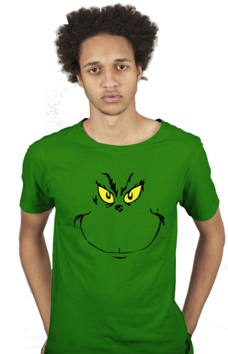 PLAYERA EL GRINCH, BRILLA EN LA OSCURIDAD, NAVIDAD, AÑO NUEVO, DISFRAZ