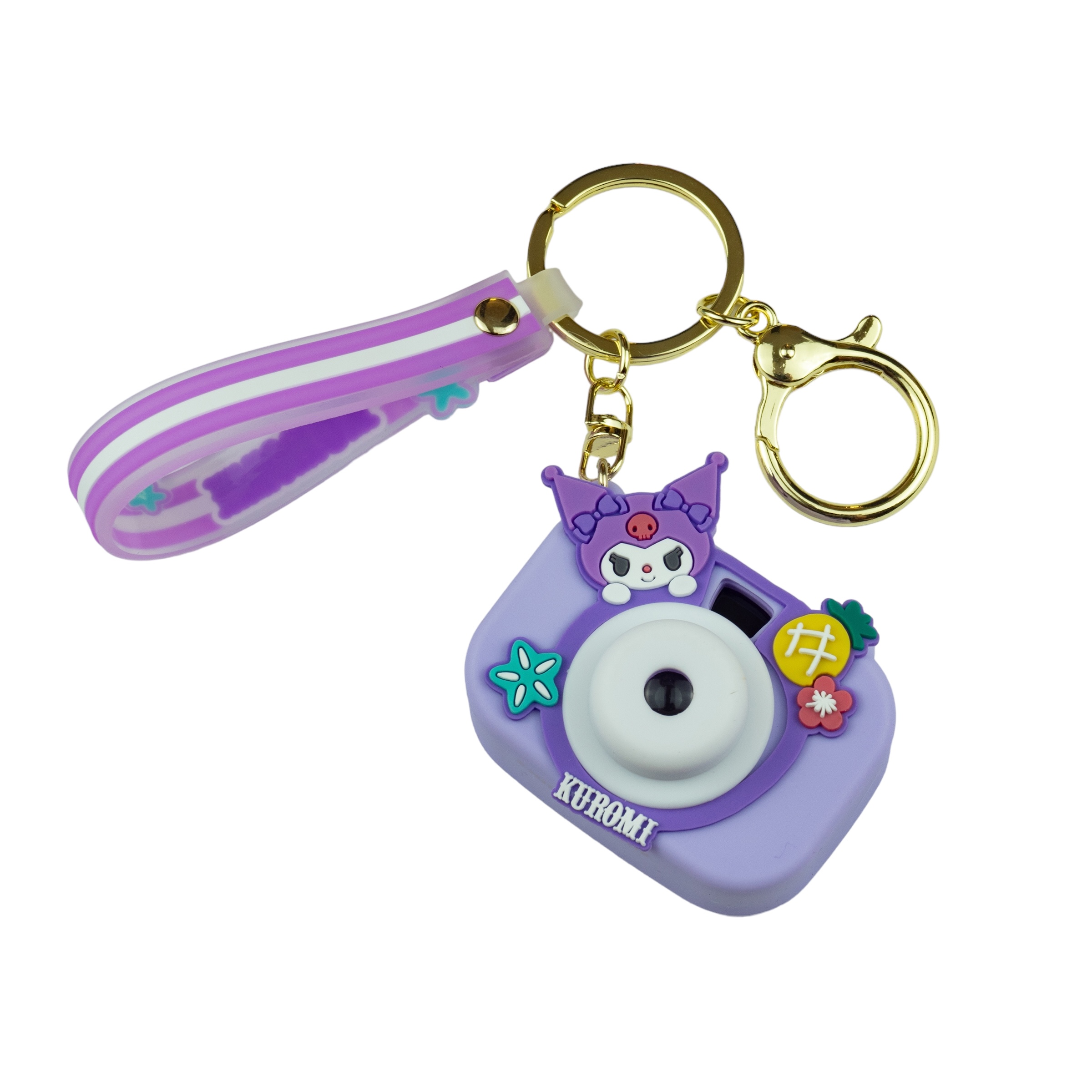 Llavero de Kuromi Camarita Con Proyector