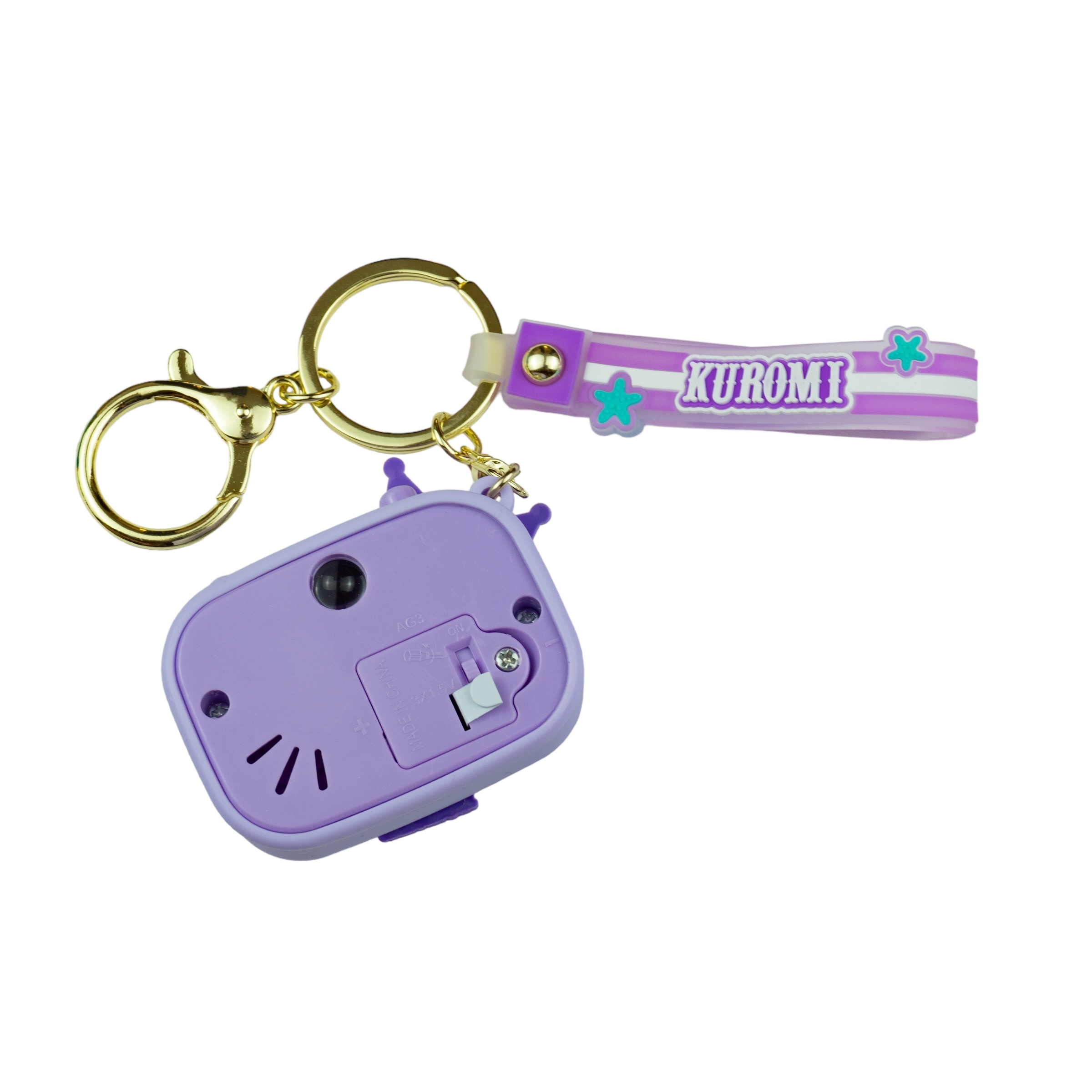 Llavero de Kuromi Camarita Con Proyector