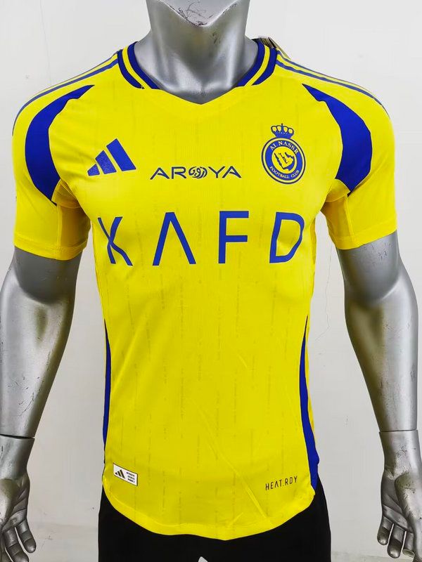 Nuevo! Jersey Al Nassr Arabia 2024/2025 Titular Local Amarillo Cristiano Ronaldo CR7  Talla M