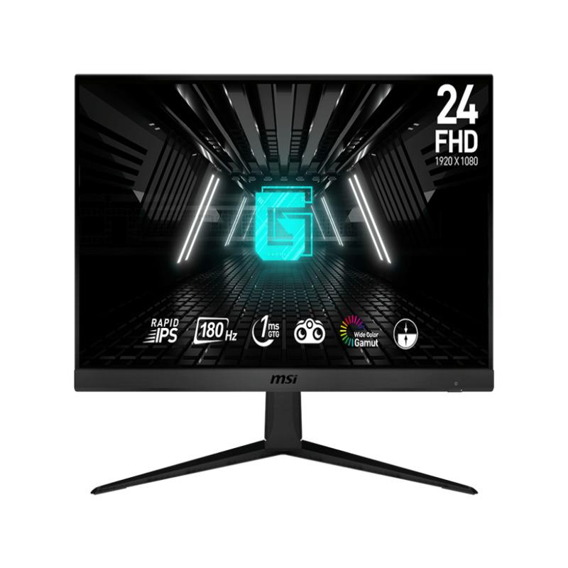 Monitor para juegos MSI G2412F 24" 1920 x 1080 FHD 1080p 180 Hz rápido IPS 1000:1 1 ms