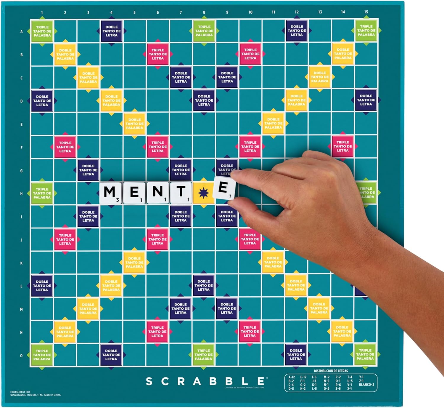 Juego De Mesa Scrabble 2 en 1 HXM54 Mattel