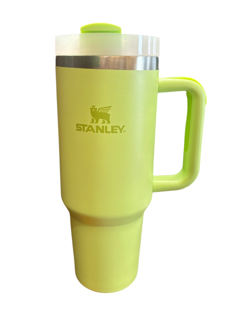Termo Stanley Quencher H2.0 de acero inixidable Color verde de 1.2 L