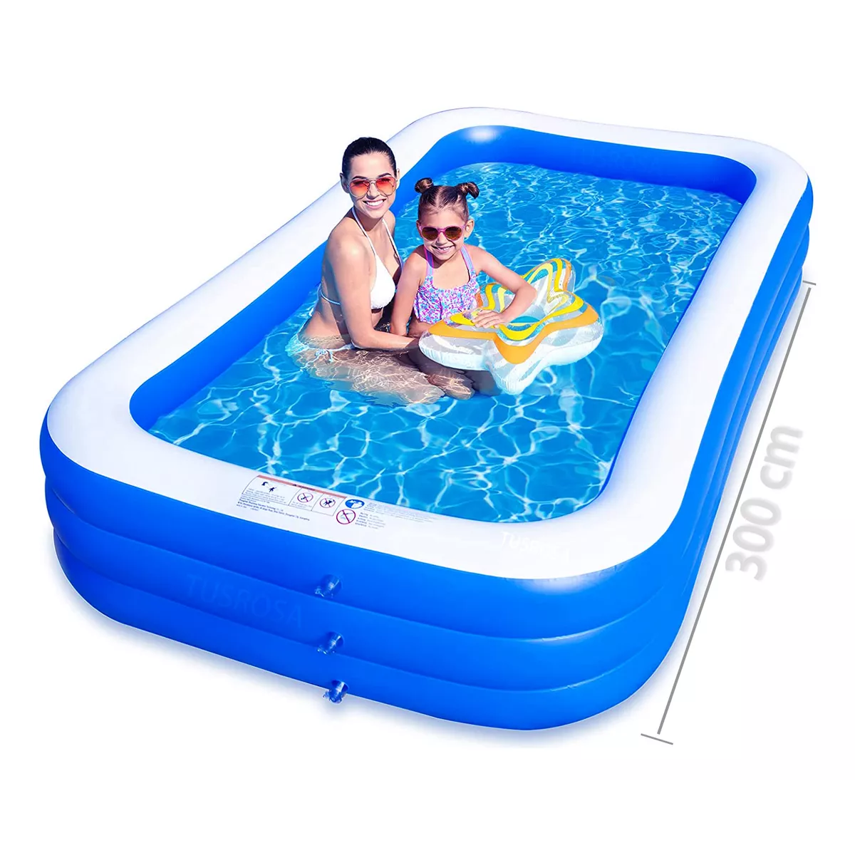Alberca Inflable Grandes Piscinas Rectangular 300cm