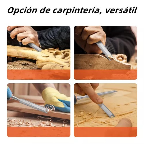 Cinceles De Madera Para Carpintería C/caso Y Afilar Formones