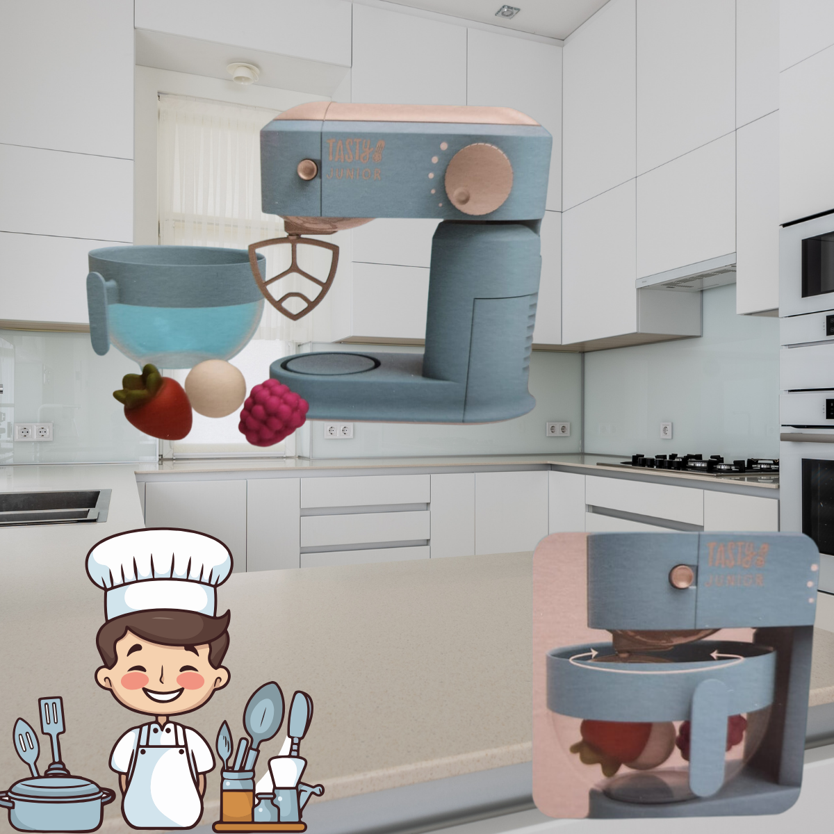Juego Mini Chef Tasty Junior