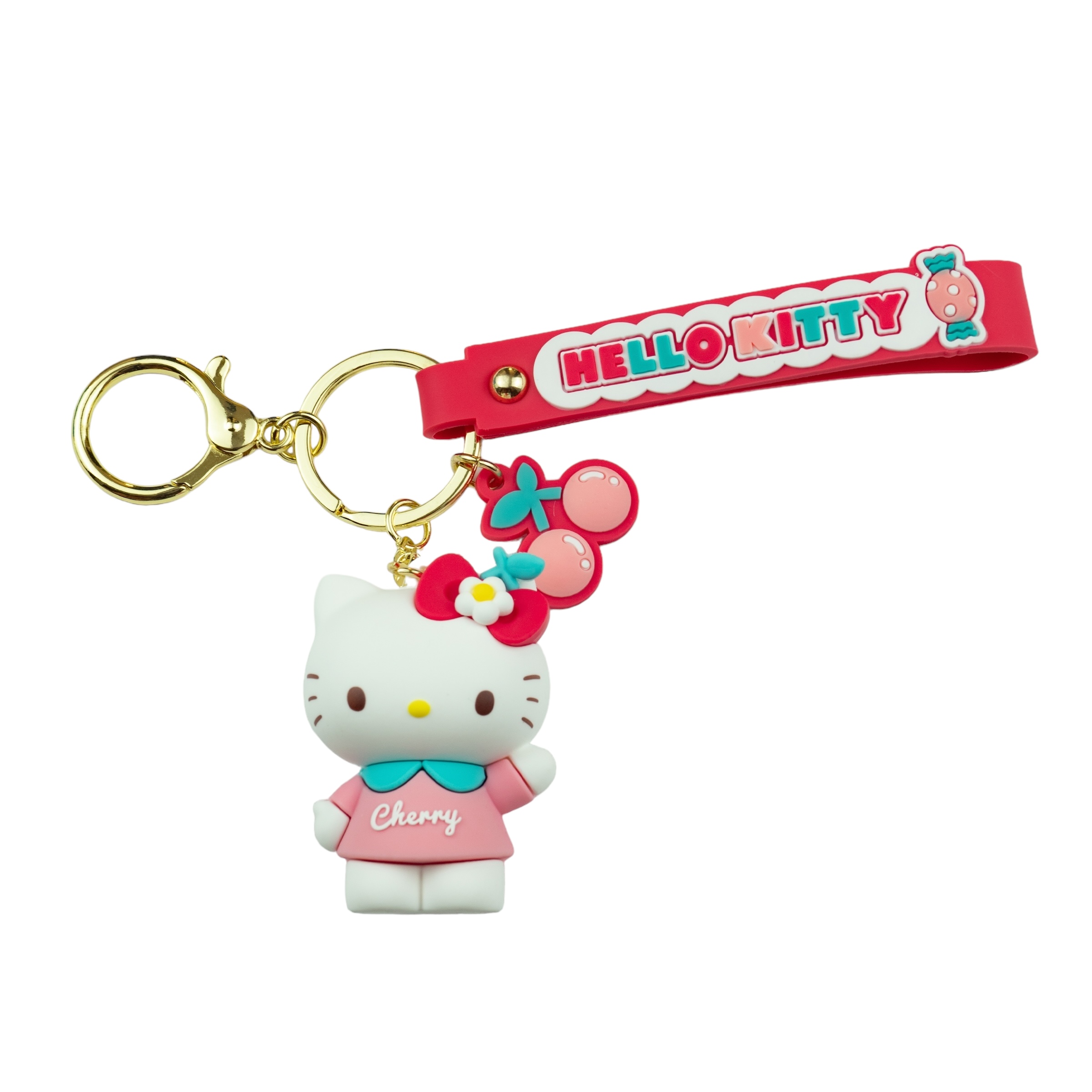 Llavero Hello Kitty Linea Cherry