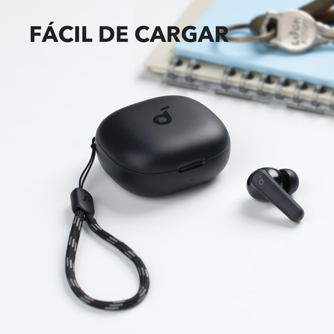 Anker Soundcore P20i Auriculares Inalámbricos Bluetooth, 30H Reproducción, Big Bass, IPX5