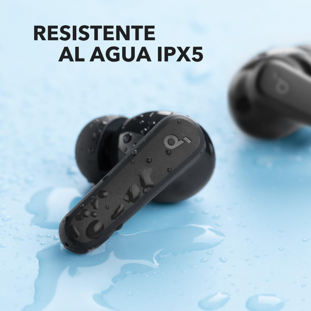 Anker Soundcore P20i Auriculares Inalámbricos Bluetooth, 30H Reproducción, Big Bass, IPX5