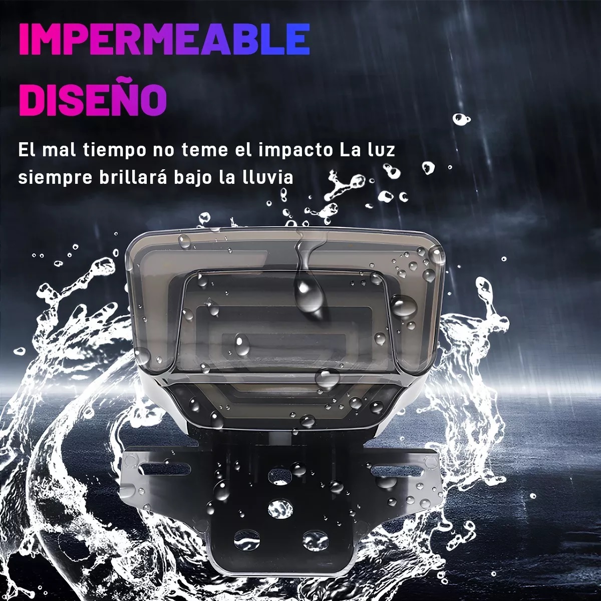Luz De Freno Stop Motocicleta Moto Direccionales Universal
