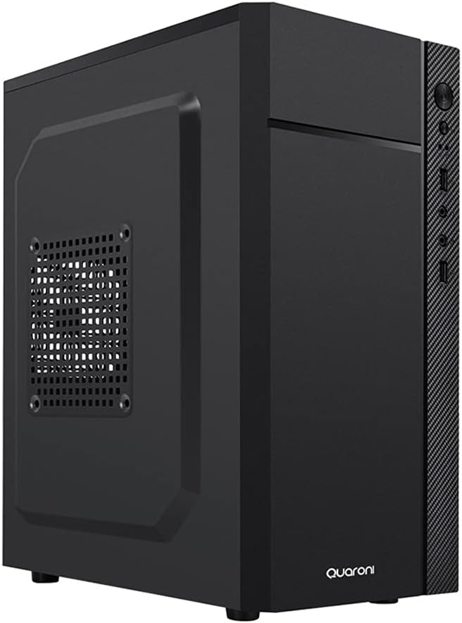 GABINETE QUARONI QCMT-05 NEGRO MATX 500W METAL
