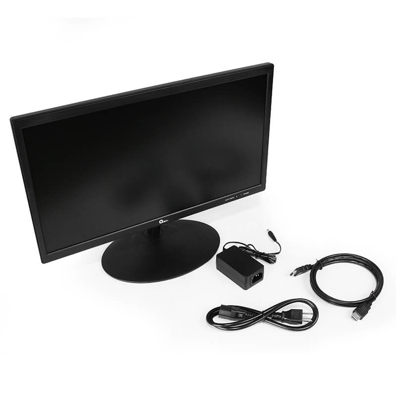 Monitor Qian QM191704 LED 19.5", HD, HDMI, Negro