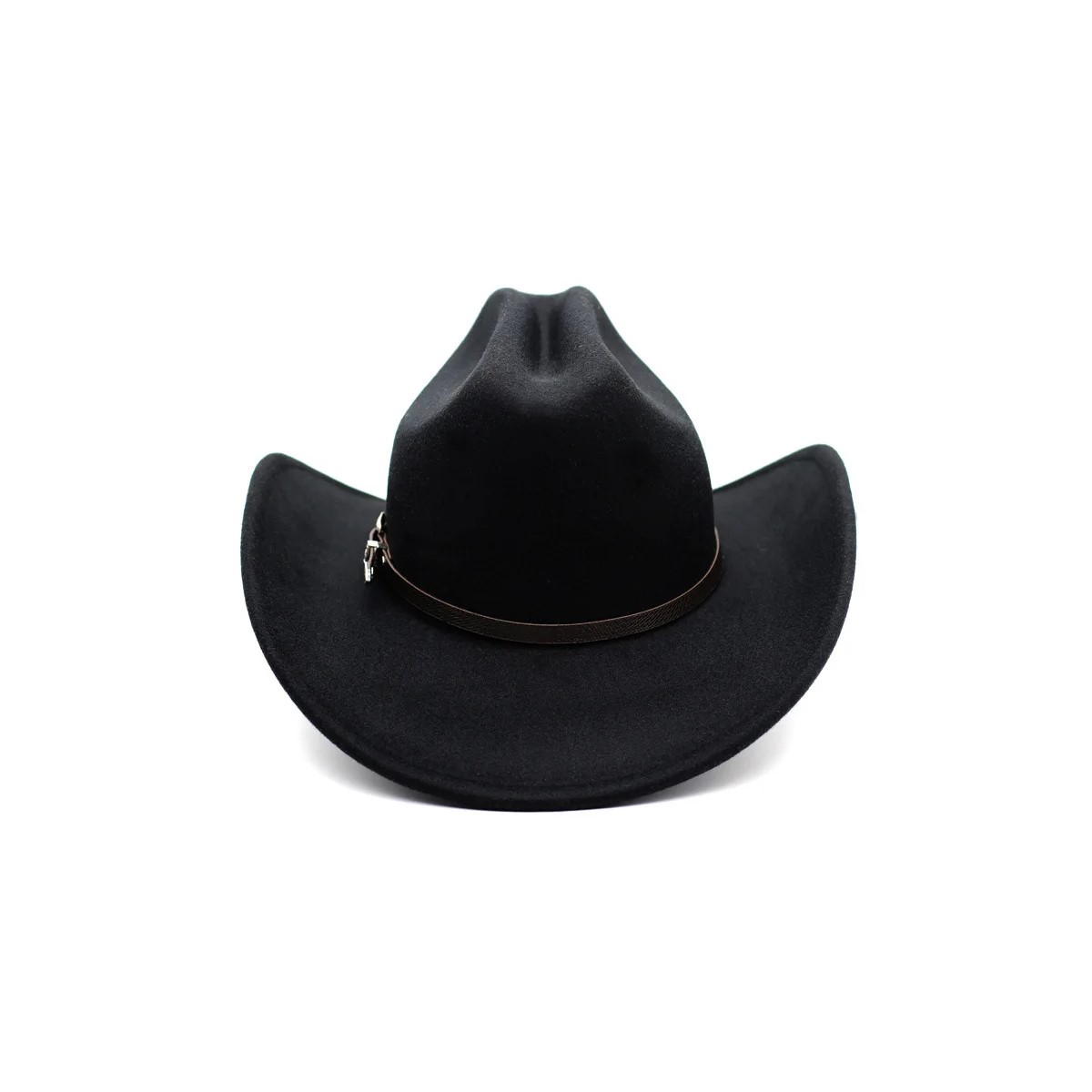Sombrero vaquero texana lana hombre mujer ala ancha gorras caballo deporte negro ropa moda adorno
