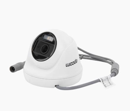 Cámara tipo domo EPCOM E8-TURBO-PC/A Con imagen a color y audio 24/7 Para interiores 