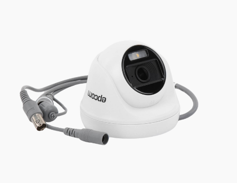 Cámara tipo domo EPCOM E8-TURBO-PC/A Con imagen a color y audio 24/7 Para interiores 
