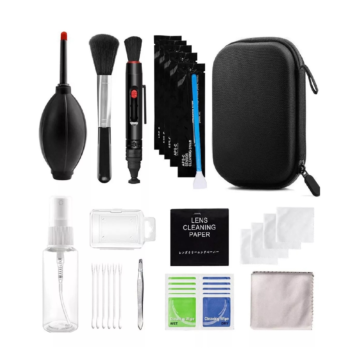 Kit De Limpieza Profesional Para Cámaras Réflex Digitales