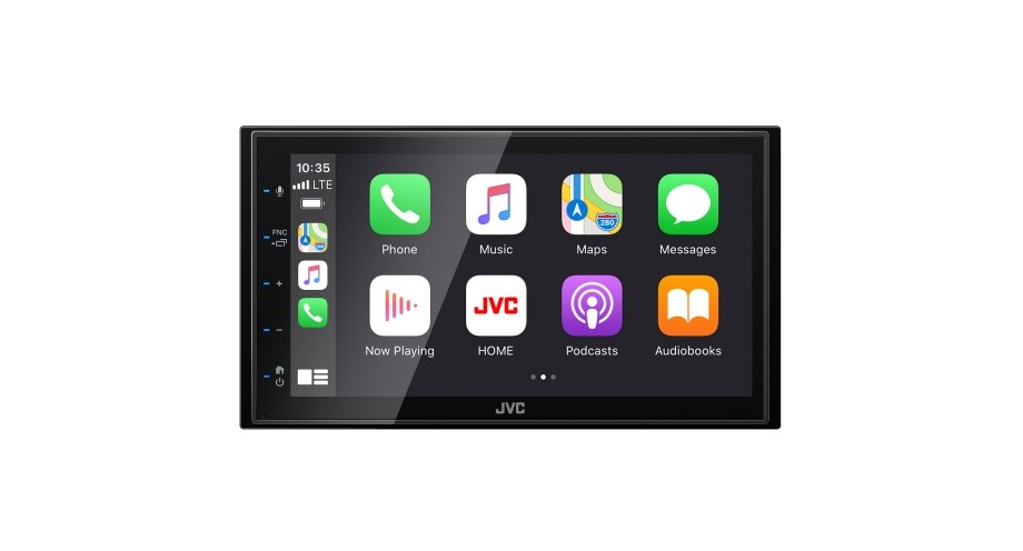 Autoestéreo 2 DIN JVC KW-M560BT Pantalla WVGA de 6,8"/Mirroring /Apple CarPlay/Android Auto/Bluetooth