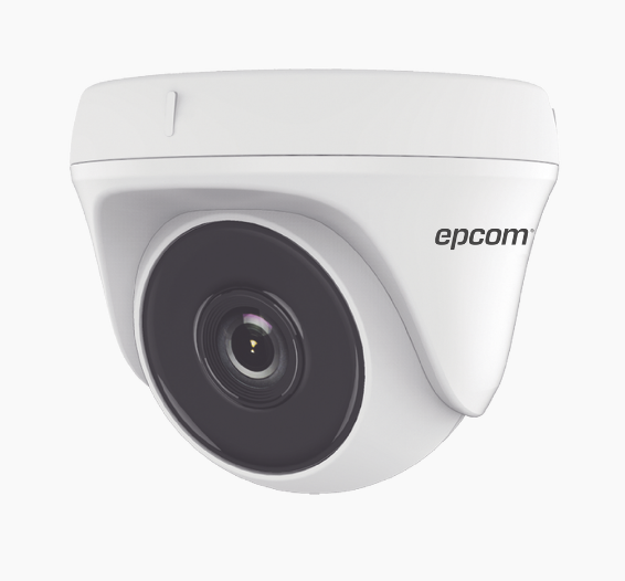 Cámara tipo domo TURBOHD EPCOM PROFESSIONAL E8-TURBO-IG2W Para interio 2 MP  20mts.