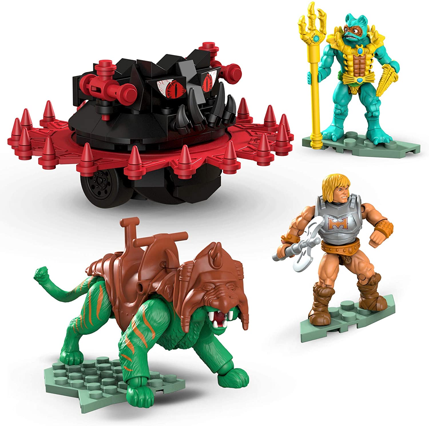 Bloques Masters Univese Tigre Combate Roton He Man Mattel GPH23