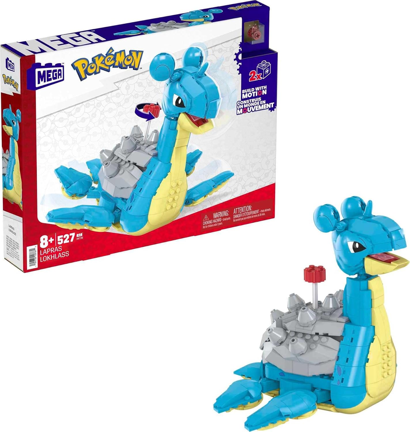 Mega Pokémon Juguete De Construcción Lapras HKT26 Mattel