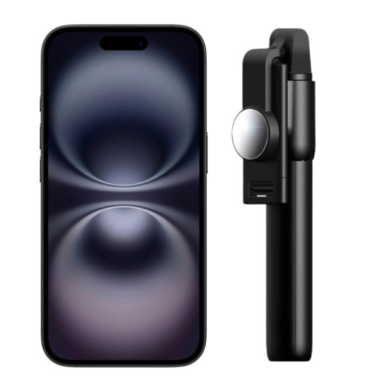 iPhone 16 256GB Negro E-SIM Desbloqueado + Baston Bluetooth
